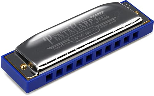 HOHNER Pentaharp Mundharmonika, G-moll, Edelstahl (M21BX-GM)