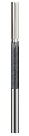 DRINYOUNG H7 Straight Shank Chucking Machine Reamer Milling Cutter Tool,Cutting Dia 1/4 (6.35mm), Straight Flute Reamer Machine Cutter Tungsten Carbide Lathe Machine Reame(1/4)