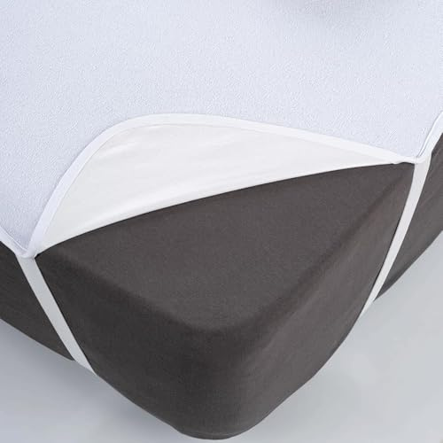 Buymax Matratzenschoner 80x200cm wasserdicht als 2er Set - Oeko-Tex zertifizierte Inkontinenzauflage waschbar Matratzenauflage Matratzenschutz Inkontinenzunterlage Nässeschutz 80x200 cm