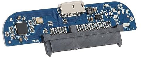 Elprico USB3.0-zu-SATA-2,5-Zoll-HDD-SSD-Adapter, SATA-zu-USB-Kabel mit LED-Statusanzeigen, Kompatibel mit Windows, Linux