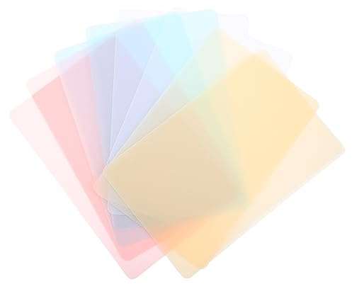 NUOBESTY 8st Lehmmatte Keramik- Tonbrett Non- Stick- Keramikblatt Epoxidharzmatte Plastilin- Schneidebrett Nicht- Stick- Clay- Board Lehm- Formvorr?te Rotieren Schmuck Pp Handbuch
