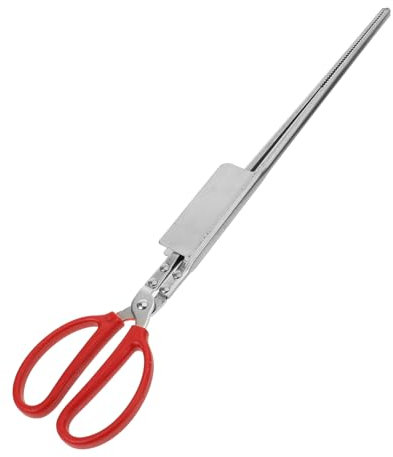 SOLUSTRE Seiher Edelstahl Lange Fischklammer Krabbenzange Seekrabbenklammer Schmerlenklemme Für Den Außenbereich Fischfangklemme Aus Metall Krabbenklemme Für Den Außenbereich Metallkrabbenklammer