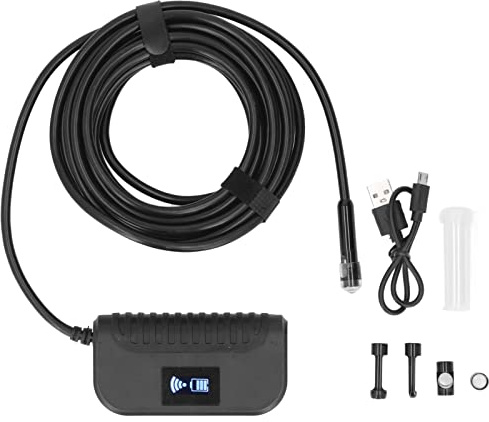 1080P Digitales HD-Endoskop mit Zwei Objektiven, WiFi-HD-Endoskop, Biegbare Endoskop-Inspektionskamera mit Zwei Objektiven, WiFi-Inspektionskamera, Biegbares Endoskop mit Zwei