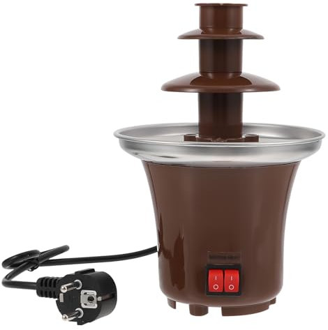 BEBEMOKO 1pieza Fuente De Chocolate Inoxidable De Máquina De Fondue para Postres para Fiestas y Celebraciones