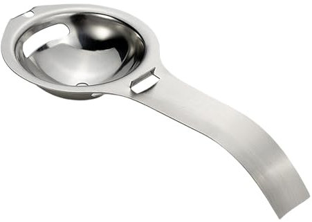Egg Separator Egg Yolk White Filter Food Grade Egg Divider Stainless Steel Egg Sieve Kitchen Gadget Cooking/Baker Tool Egg Extractor,Egg Yolk Separator, Egg Separator