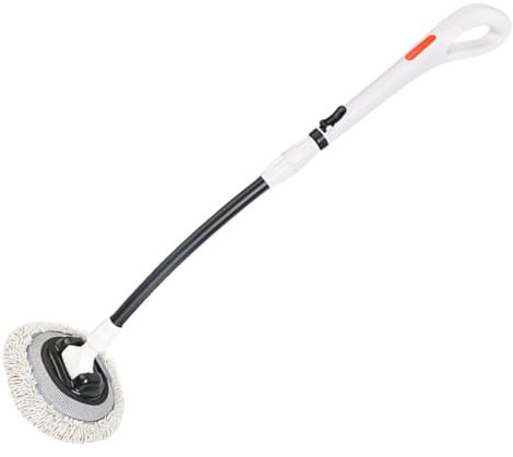Alipis Spazzola per Pulizia Auto Manico Telescopico in Microfibra Strumento per Lavaggio Veicoli