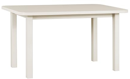 LeafDesign Esstisch, Klapptisch aus Holz mit Einlage, Familientisch, Tisch für 4-6 Personen, Made in EU, Wenus 2 Kaschmir (140/180x80x76)