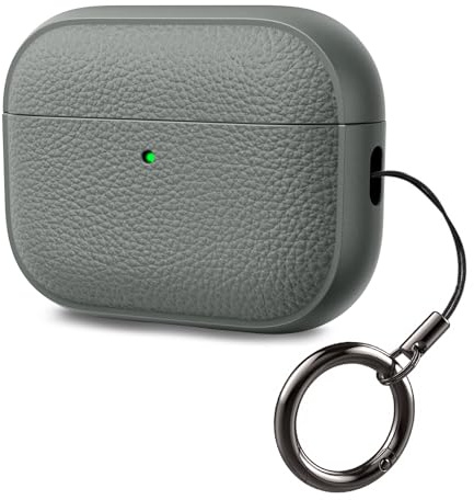 ACRONIX Coque TPU Effet Cuir pour AirPods Pro 3 (2025), Protection Antichoc