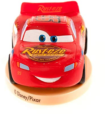 Dekora - Lightning McQueen Cake Topper in PVC - 8 cm