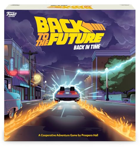 Back to the Future – Back in Time Signature Cooperative Funko Board Game For Children And Adults (Ages 10+) 2-4 Players With A 50 Minute Gameplay