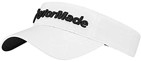 TaylorMade Radar visir för män, vit, en storlek
