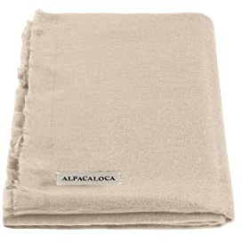 Alpaca Loca ScarfBeige Scarf, Beige, One Size