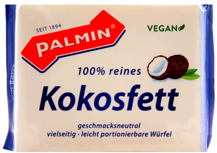 Palmin 100% reines Kokosfett, 20er Pack (20 x 250g)