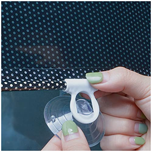 Xrdbfd Sonnenschutz-verdunkelungsrollo, Fensterrollo, Dachfenster Rollo, Sonnenschutzrollo Mit Saugnäpfen, Sichtschutz Und Thermorollo, Seitenzugrollo, Ohne Bohren,58x125cm/23 * 49in