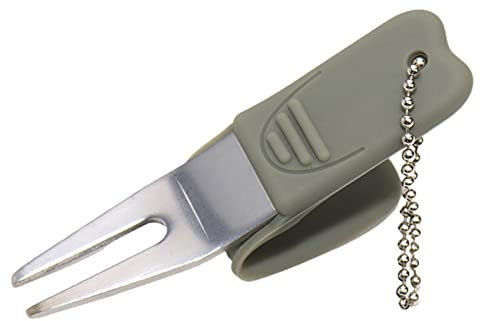 Moxeupon Golf-Divot-Reparaturwerkzeug zum Biegen, Portable Golf Divot Tools Rasen-Putting-Green-Gabel, Golf-Pitch-Gabel für Golfer-Training, Divot-Reparaturzubehör
