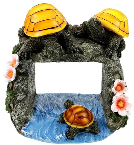 Milisten Resin Schildkröte Fallrohrverlängerung Garten Deko Wetterfeste Statue Für Kreative Außendekoration Verbessert Die Drainage Und Sorgt Für Freude Im Garten