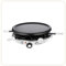LITTLE BALANCE 8748 Cheese & Crêpes Meuuuh...!, Raclette Grill Crêpière, 3 en 1, 6 spatules bois, Sans PFAS, 6 personnes, 1200 W, Blanc