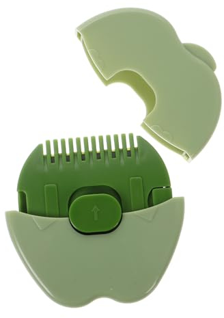 Healvian Mini Haarbürste Kamm Set Weiche Ziegenborsten Für Neugeborene Präzises Schneidewerkzeug Zur Pflege Von Feinem Haar Für Tägliche Anwendung Und Reisen