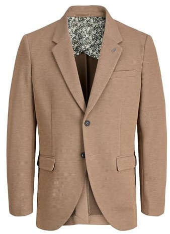 JACK & JONES Jprmartin Leeds Hr02 Sn Blazer en Jersey Hombres, Ermín, 52