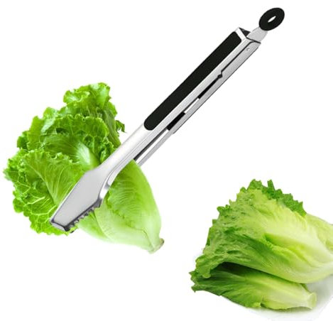 Pinzas para barbacoa, pinzas para alimentos para, pinzas largas de acero inoxidable para servir bufés, utensilios de cocina, dispositivo de alimentos resistente al calor para, cocinar,