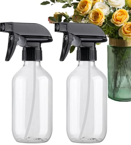 Vattensprayflaska, 300 ml matlagningssprayflaskor, 18 x 6 x 6,52 x 6,52 tum multifunktionell sprayflaska med kapacitet, kompakt fin dimmdispenser för rengöring, parfym, trädgård, studio,