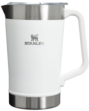 Stanley 1913 Stay Chill Jarra 1.9L - Frost | Mantiene 8 Horas Fría - Hielo Hasta 29 Horas - Sin BPA - Doble Pared de Espuma - Apta para Lavavajillas - Asa Resistente
