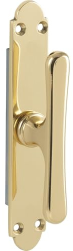 GRUNDMANN 118318 Fenstertrieb ALT-Wien 910FL, Messing poliert,