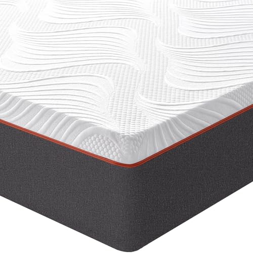 Laccard King Mattress, 15cm Memory Foam Mattress, Cooling Kingsize Mattresses for Pressure Relief, Medium Mattress for King Bed with Removable Cover, 150X200X15CM