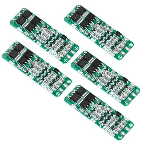 Aideepen 5 PZ 3S 20A Li-ion Batteria al Litio Scheda Caricatore PCB BMS 12.6 V Modulo Cellulare Sovraccarico Sovracorrente Protezione da Corto Circuito
