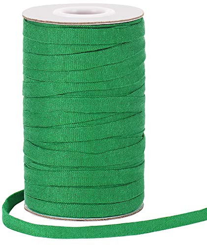 Shintop Garden Twine, Biodegradable Cotton Stretchy Soft Green Wire Tree Tie for Gardening Climbing Plants Support(8mm,50M)