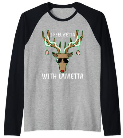 I feel Betta with Lametta Raglan