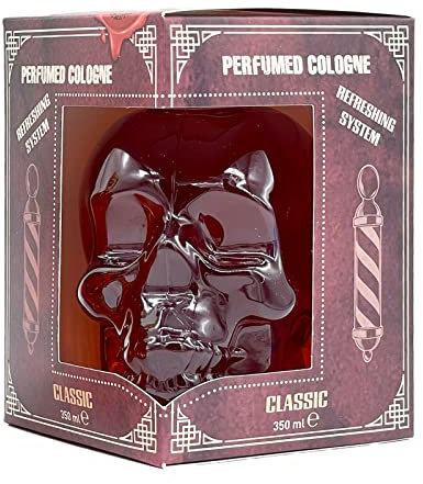 Bandido Cologne parfumée CLASSIK 400ml Splash | Après-rasage pour hommes | eau de Cologne longue durée pour hommes | Parfum Barbier Homme