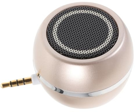 jojofuny Portable Speaker for Laptop Tablet and Phone External Loudspeaker High-fidelity Sound Built Battery and Stylish Design for Music and Audio Playback
