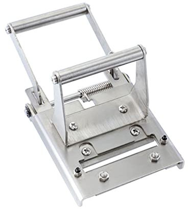 Homoyoyo Astschere Trimmer Bandschneidemaschine Aus Edelstahl Streifenschneider Endschneider Kantenschneider Aus Metall Kantenschneider Aus Edelstahl Mini Werkzeug Rostfreier Stahl