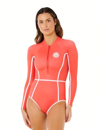 RIP CURL Women's Classic Surf Long Sleeve UPF 50+ Surf Swimsuit One Piece Swimsuit