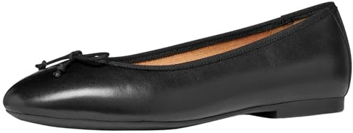 Geox Femme D New Palmaria F Ballet Flat, Noir, 38 EU