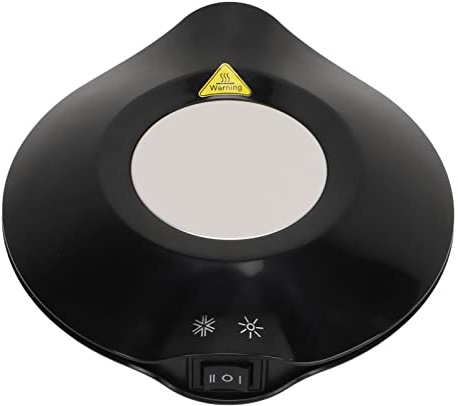 CFTGIW Calentador Enfriador Taza Estera Calentador de café Eléctrico Alimentado por USB Enfriador de Bebidas Máximo 65 Grados un Calentamiento ENFRIAMIENTO de Más Taza 2 CALEFACCIÓN ENFRIAMIENTO