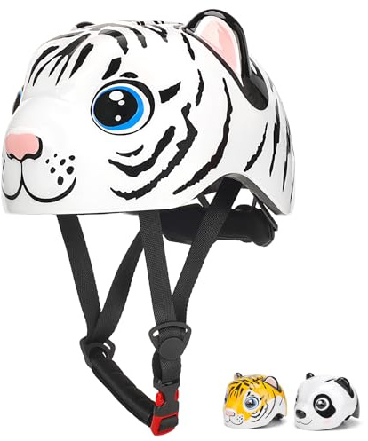 Fahrradhelm Kinder, Kinderhelm für 2-6 Jahre Mädchen und Jungen, Skaterhelm Baby Verstellbar, Helm Kinder für Fahrrad Laufrad Skateboard Scooter 47-54 cm