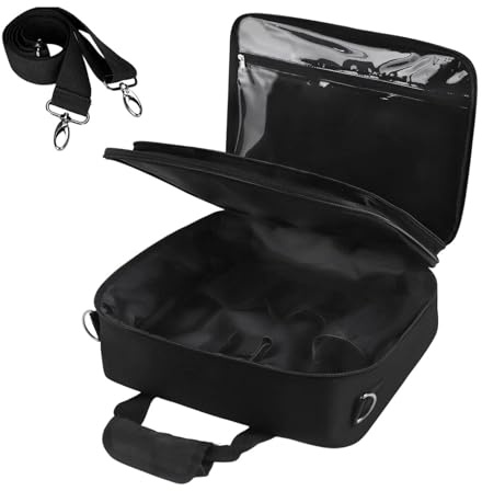 Barber Bag - 13.39in Hair Salon Case | Portable Oxford Fabric Organizer Pouch for Traveling Outing Blow Dryer Curling Iron Brushes Comb Clippers Equipment
