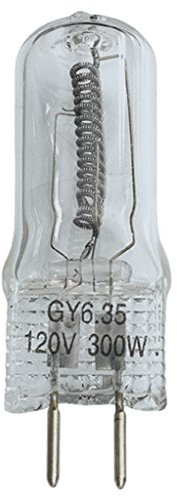 Monacor hlt-120/300 300 W GY6.35 Leuchtmittel Halogen