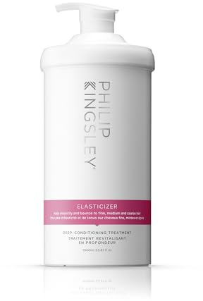 Philip Kingsley - Elastizer | Tiefen-Conditioner | Repair Hair Mask Behandlung für alle Haartypen | Spendet Feuchtigkeit, verleiht Glanz und reduziert Haarbruch und Frizz | 1000ml
