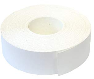 Kantenumleimer Melamin 45mm x 5m mit Schmelzkleber in weiss glatt matt Dekor