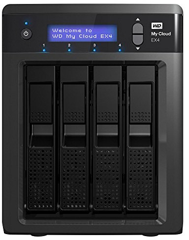 WD My Cloud EX4 NAS/Cloud Personnel - Boîtier NAS 4 baies avec WD RED 12 To