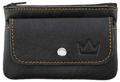 Lederprinz® Schlüsseltasche Leder mit praktischem Münzbeutel, 3 Jahre erweiterte Garantie, Handarbeit