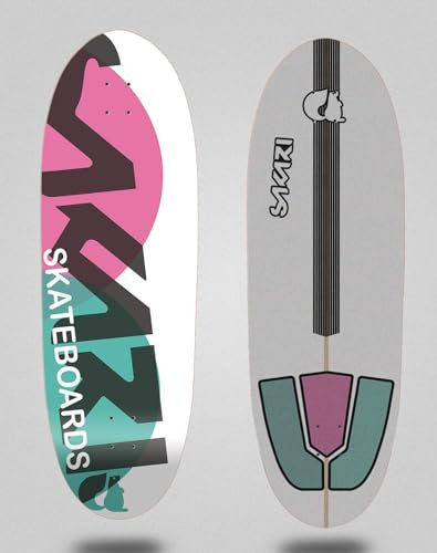 Skateboard Skateboard Deck Sakari FUS Pink Turq 30