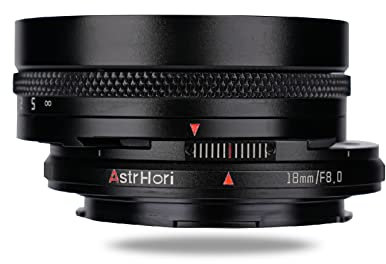 AstrHori 18 mm F8 Tilt Shift Camera Lens Ultra Wide Angle Manual Fixed Focal Length Lens for Full Frame Nikon Z-Mount Mirrorless Cameras