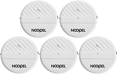Window Alarm 5 Pack, 125dB Loud Glass Break Sensors, Window Alarms for Security, Detects Glassbreak & Vibration, with Adjustable Sensitivity, Fit for Any Window for Indoor Home Office Safety
