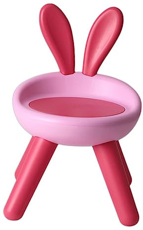 ABOOFAN Kinderhocker Aus Kunststoff mit Rückenlehne für Jungen und Mädchen - Fallstuhl für Jungen und Mädchen Hocker für Kleinkinder Stuhl für Die Früherziehung Sitz mit Harter Polsterung