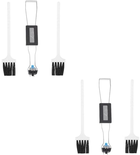 DOITOOL 6piezas Cepillo Limpiador para Teclado Kit para Limpieza De Computadoras Accesorio Portátil para Teclados Mecánicos Extractor De Teclas y Herramienta De Limpieza De Polvo para