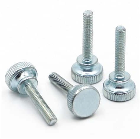 Manoud 10 Stück M6 M8 M10 Rändelschraube mit hohem Schrittkopf, handfest, Rändelschraube, Vorhangfassade, Glas, Rändelschraube, Bolzen GB834(6mm,M10 10pcs)